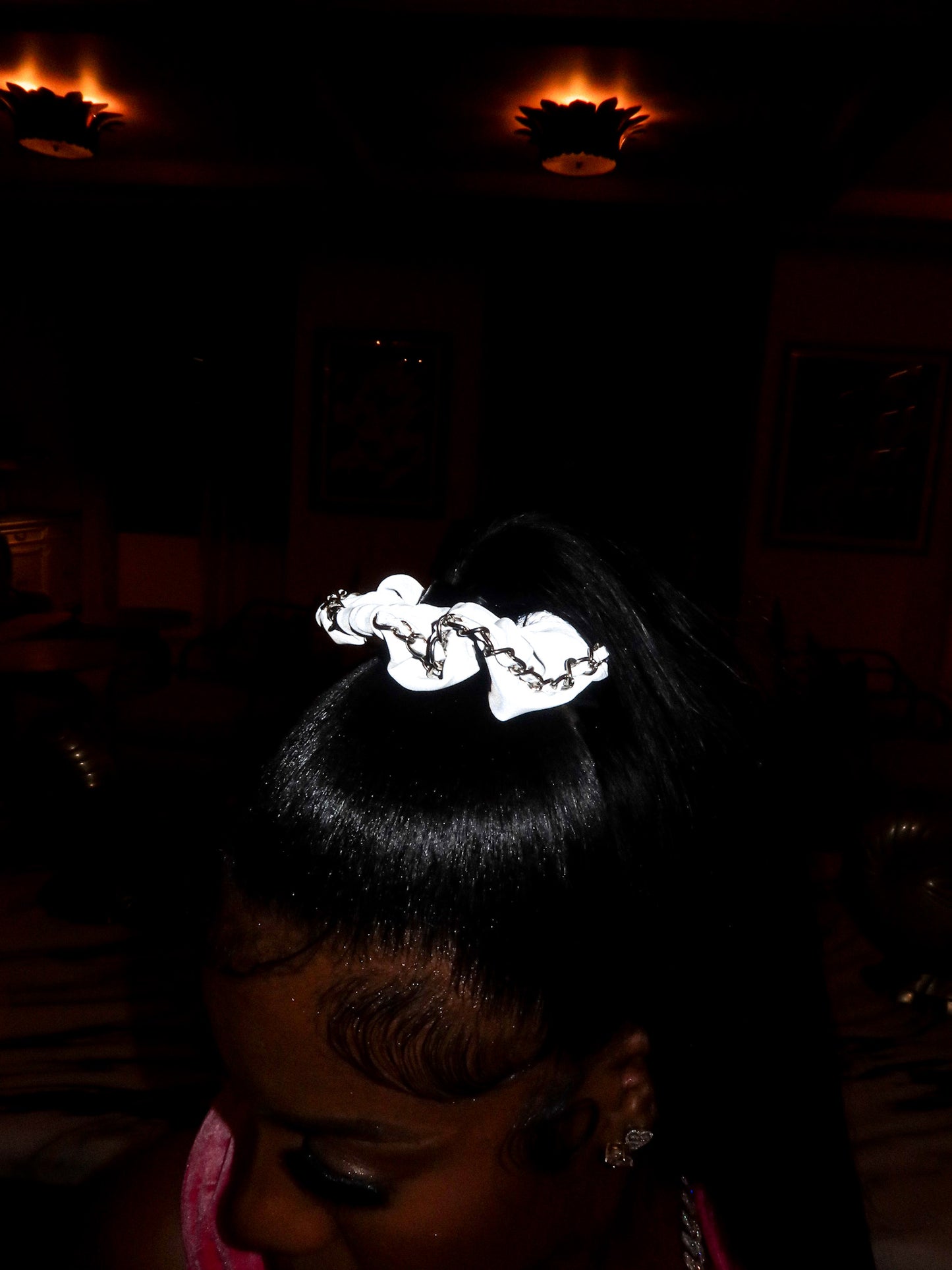 Reflective Hair Tie.