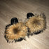 Natural Raccoon Slippers - SHOP SO REAL 