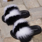 Skunk Fox Slippers - SHOP SO REAL 